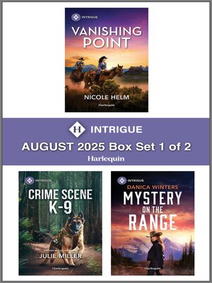 cover image of Harlequin Intrigue August 2025--Box Set 1 of 2